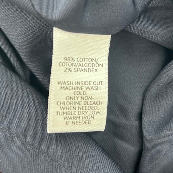 Loft Southwestern Blanket Faux Wrap Skirt Fringe Red Striped Cotton Womens Sz 2 - Picture 7 of 12